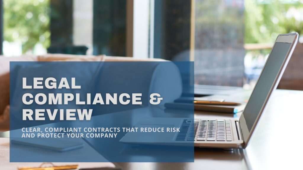 Legal Review and Compliance BDuffeyEsq Legal Review and Compliance